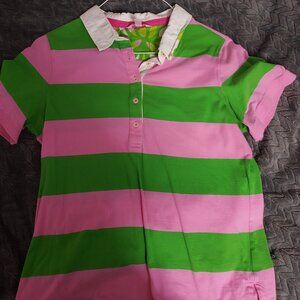 Lilly Pulitzer Striped Polo